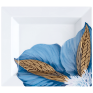 Vide-Poche, large, "The MEISSEN Vide-Poche Collection", "Giant Bloom", Clematis, 21 x 18,5 cm