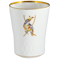 Champagne goblet, swords relief, Swords anniversary - Toucan, H 10,5 cm