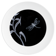 Wall plate II, Grasses and Dragonflies, Lim. 25, Shape "No 41"