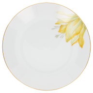 Soup Plate, Shape "MEISSEN® Cosmopolitan", "Giant Bloom", Crown imperial, gold rim, Ø 20,5 cm