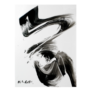 Wall picture Unique object Plio, 75 x 55 cm