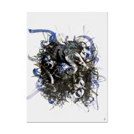 Wall picture Unique object Untitled, Unique piece Khaled Al-Saai, 76 x 56 cm