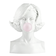 Bust Marilyn Diamonds are a girl's best friend, Unique objects Michael Moebius, H 45 cm