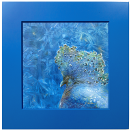 Wall picture Pigeon, New Crystal Glaze World of Meissen, H 53 cm