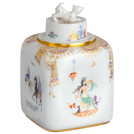 Tea caddy, Scenes from Arabian Nights, lim. 50, 19 cm