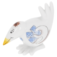 Bird, Card player, H 6,5 cm