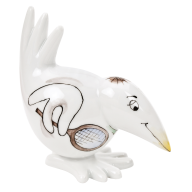 Bird, Tennis player, H 6,5 cm