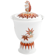 Box with hedgehog "Autumnal Magic", H 23 cm