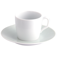 Espresso cup & saucer, Shape "MEISSEN® Cosmopolitan", Mesh green, V 0,05 l