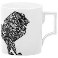Mug, Hugo Boss,The Big Five "Lion", Shape "Berlin", V 0,25 l