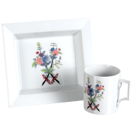 Home office set, 2-pcs, Mug, Vide-Poche, "Swords Fantasy"