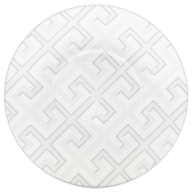 Coffee saucer, Shape "MEISSEN® Cosmopolitan", Royal Palace,white with grey contour, Ø 16,5 cm