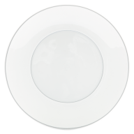 Dinner Plate, small, Shape "MEISSEN® Cosmopolitan", Royal Palace, white with grey contour "Uni", Ø 24 cm