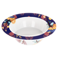 Bowl, large, Shape "No 41", "MEISSEN Collage", "Mystic Garden", Ø 27,5 cm