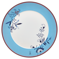 Dinner Plate, Shape "No 41", "MEISSEN Collage", "Bloomy Feathers", Ø 29 cm