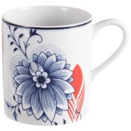 Mug, "MEISSEN Collage", "Bloomy Feathers", V 0,25 l