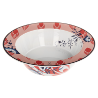 Bowl, large, Shape "No 41", "MEISSEN Collage", "Bloomy Feathers", Ø 27,5 cm