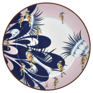 Charger Plate, "MEISSEN Collage", "Blue Splash", Shape "No 41", Ø 33 cm