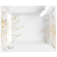 Vide-Poche, "Butterfly Collection", small, "Giant Bloom Gold", 16 x 13,5 cm