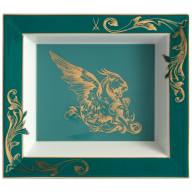 Vide-Poche, large, Winged Lioness, 21 x 18,5 cm