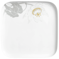 Dinner Plate, small, Shape "nova", Passion flower, 26 x 26 cm