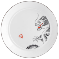 Soup Plate, Shape "Vitruv", Fortune Dragon, Ø 24 cm