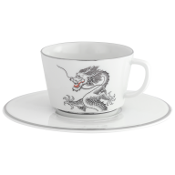 Coffee cup & saucer, Shape "Vitruv", Fortune Dragon, V 0,15 l