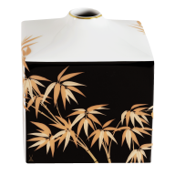 Vase, Shape "MEISSEN® Cosmopolitan", "Golden Bamboo", H 13 cm