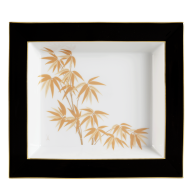 Vide-Poche, large, "Golden Bamboo", 21 x 18,5 cm