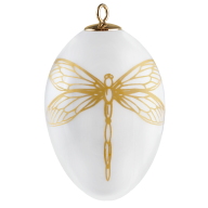 Easter egg, Dragon-fly, gold, H 4,5 cm