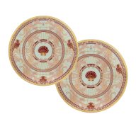 Dinner Plate set, 2-pcs, Shape "No 41", "Mystic Maison"