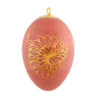 Easter egg, "Golden Onion Style", red, H 4,5 cm