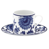 Espresso cup & saucer, "The Original", white, V 0,05 l