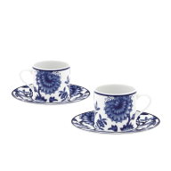 Espresso set, 4-pcs, "The Original", white
