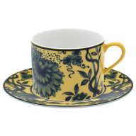Coffee cup & saucer, "The Original", yellow, V 0,15 l