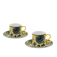 Espresso set, 4-pcs, "The Original", yellow