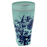 Coffee to go mug with porcelain lid, Shape "nova", "The Original", celadon, V 0,35 l