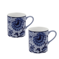 Mug set, 2-pcs, "The Original", blue