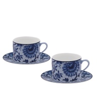 Coffee set, 4-pcs, "The Original", blue