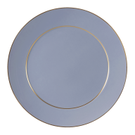 Dinner Plate, Shape "No 41", "Urban Colors", plain, blue, gold, Ø 29 cm