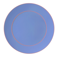 Charger Plate, Shape "No 41", "Urban Colors", dark blue, Ø 33 cm