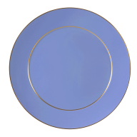 Bread- and Butter Plate, Shape "No 41", "Urban Colors", dark blue, gold, Ø 17 cm