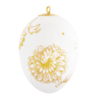 Easter egg, large, "Golden Onion Style", H 7 cm
