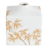 Vase, Shape "MEISSEN® Cosmopolitan", "Golden Bamboo", H 15,5 cm