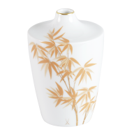 Vase, Shape "MEISSEN® Cosmopolitan", "Golden Bamboo", H 11 cm