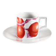 Espresso cup & saucer, Apricot, V 0,05 l
