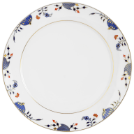 Dinner Plate, Shape "No 41", Noble Blue, rim of onion elements, Ø 29 cm