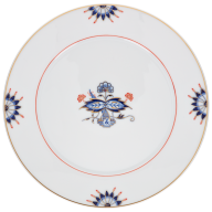 Starter- and Dessert Plate, Shape "No 41", Noble Blue, Ø 22 cm