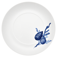 Dinner Plate, large, Shape "MEISSEN® Cosmopolitan", "Blue Treasures", Seashell, Ø 30 cm