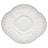 Gourmet Plate, Shape "Swan Service", bisque white, L 30 cm